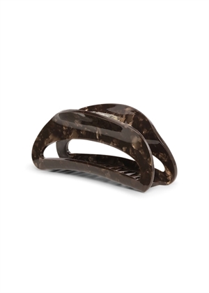 Theresa sand big clip Brown Sui Ava 